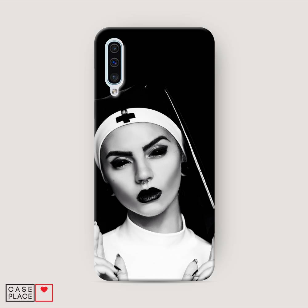 

Пластиковый чехол "Черная монашка" на Samsung Galaxy A30s, 28820-7