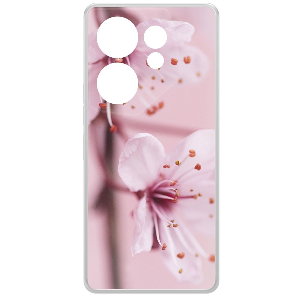 

Чехол-накладка Krutoff Clear Case Весна для Tecno Camon 20 Premier, Прозрачный