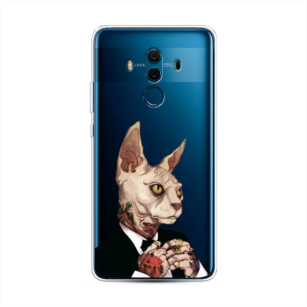 

Чехол Awog на Huawei Mate 10 Pro "Татуированный сфинкс", Разноцветный, 63450-7
