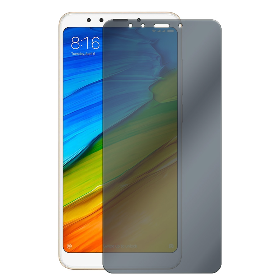 

Стекло защитное гибридное Антишпион Krutoff для Xiaomi Redmi Note 5/ Note 5 Pro