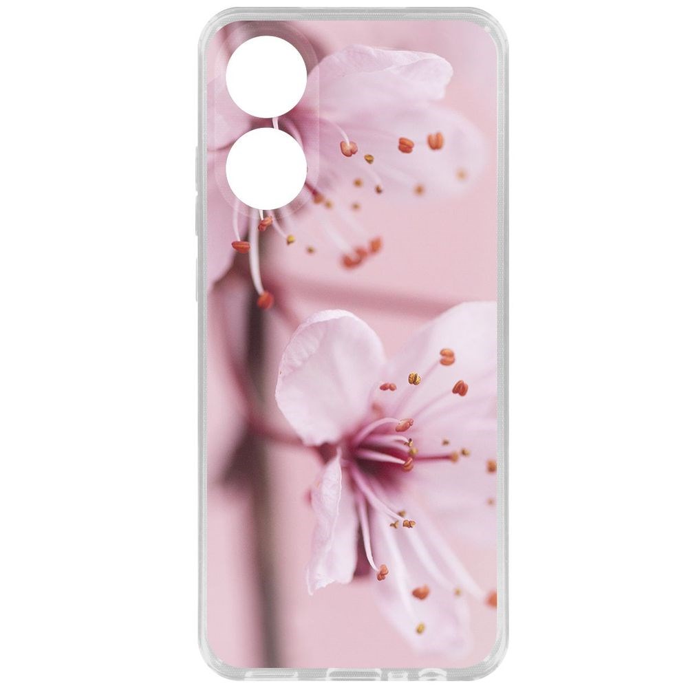

Чехол-накладка Krutoff Clear Case Весна для Oppo A78 4G, Прозрачный