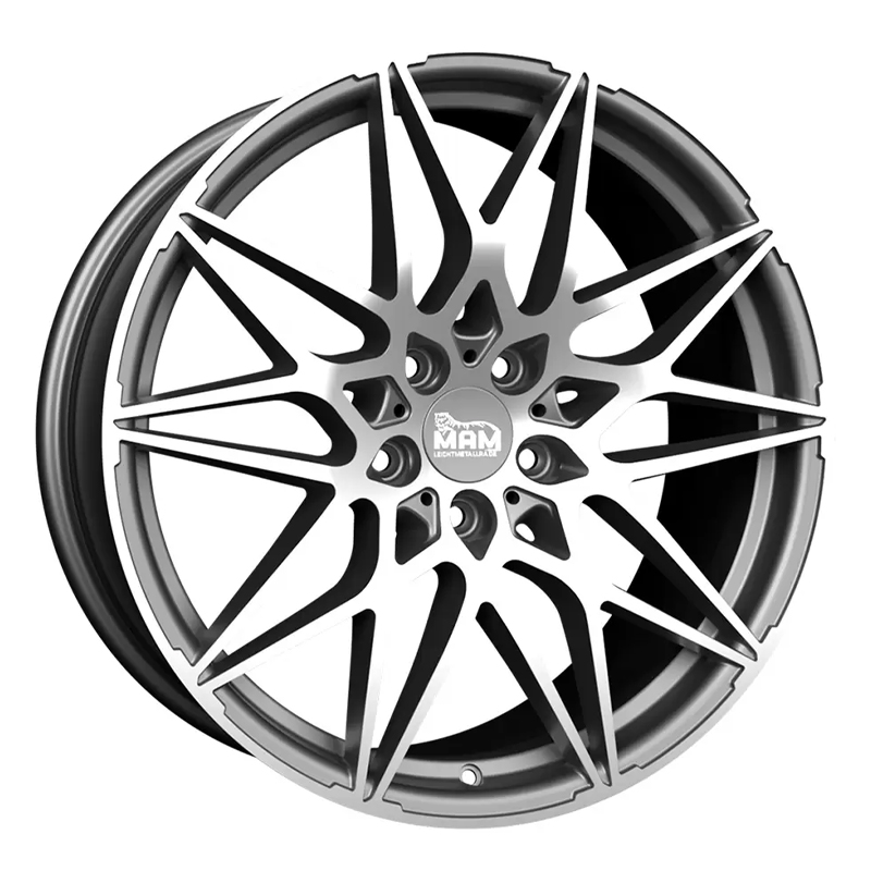 

Колесный диск Mam Felgen B2 R19x8.5 5x112 Et30 Cb72.6 Palladium front polish MAM MAMB28519