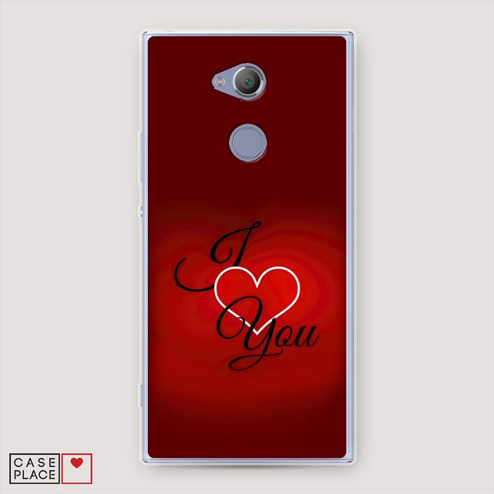 

Чехол Awog на Sony Xperia XA2 Ultra "I love you 3", Разноцветный, 53250-6