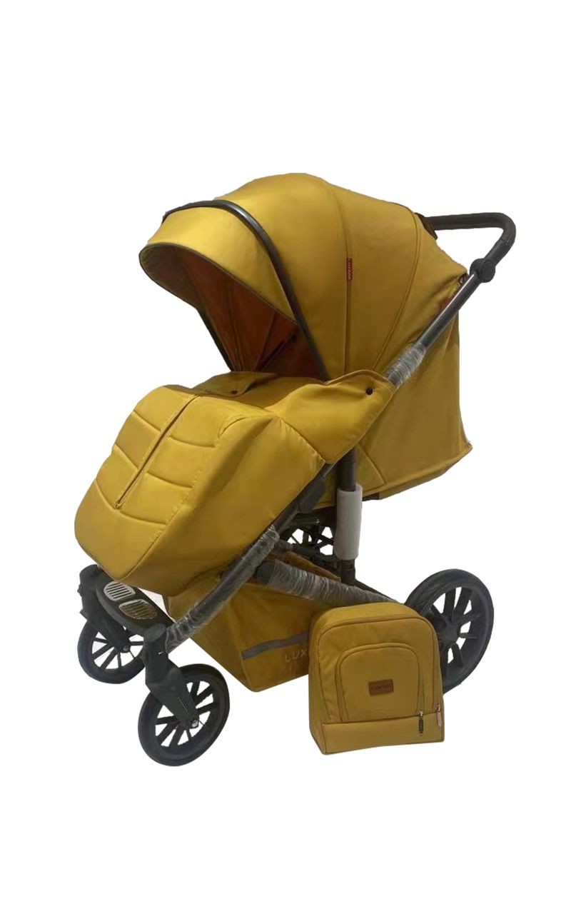 

Прогулочная коляска Luxmom 790, желтый, 790