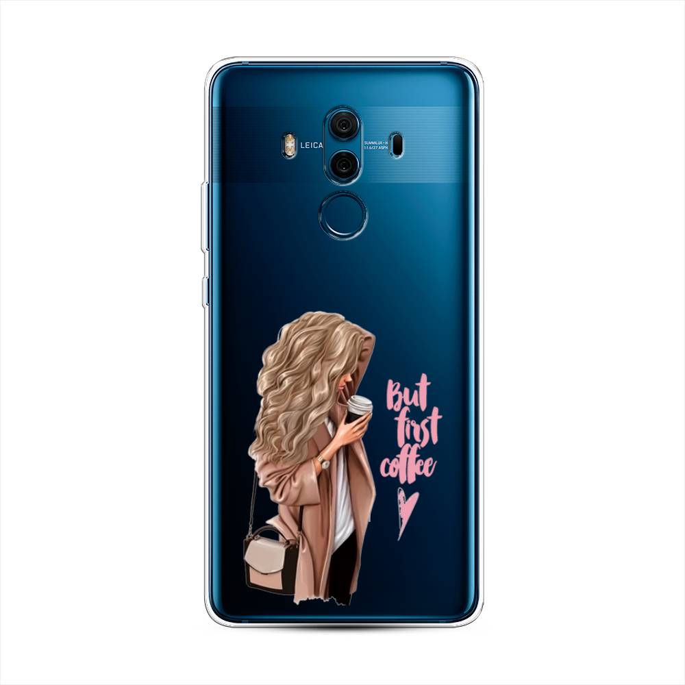 

Чехол Awog "Девушка с кофе" для Huawei Mate 10 Pro