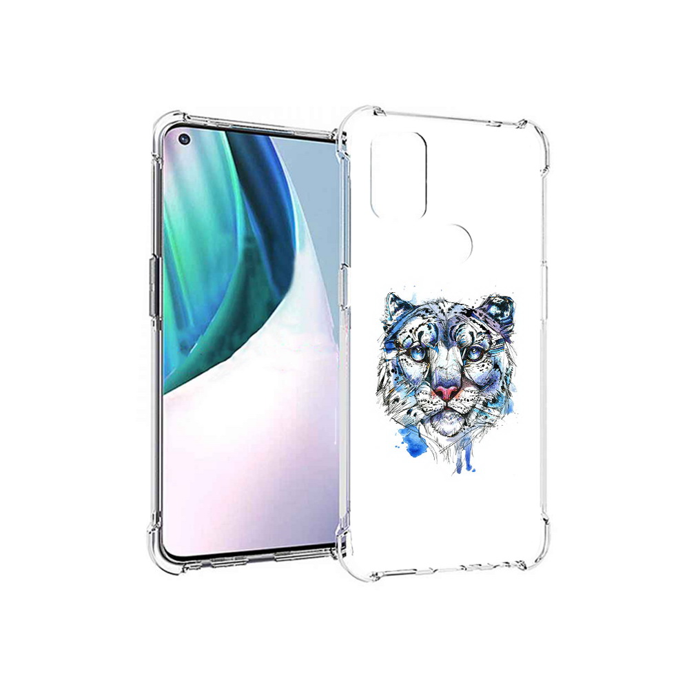 

Чехол MyPads Tocco для OnePlus Nord N10 5G водяной тигр (PT227047.129.263), Прозрачный, Tocco