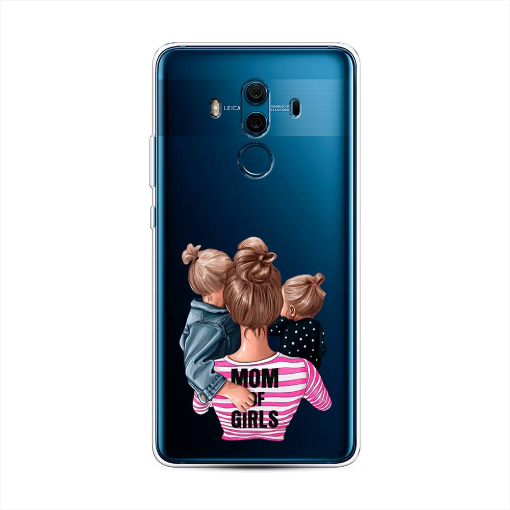 

Чехол Awog на Huawei Mate 10 Pro "Mom of Girls", Разноцветный, 63450-6