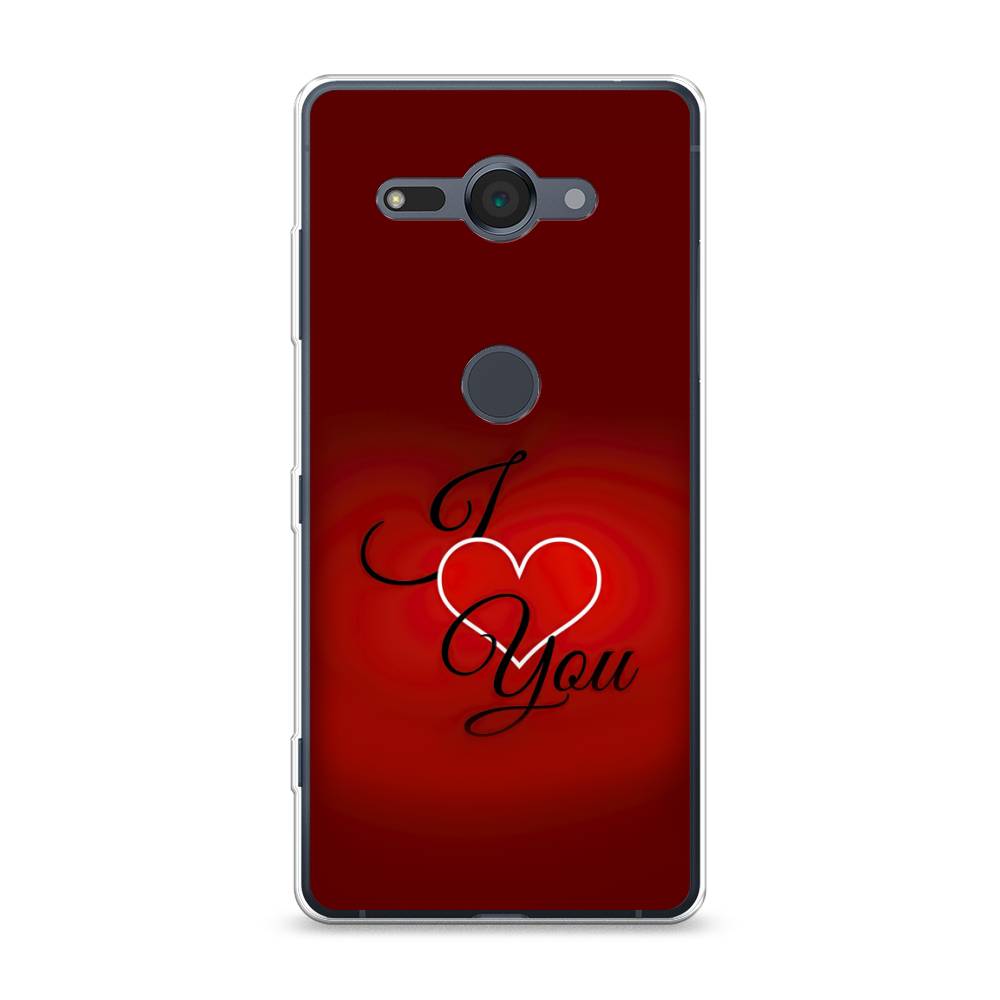

Чехол Awog на Sony Xperia XZ2 Compact "I love you 3", Разноцветный, 52950-6