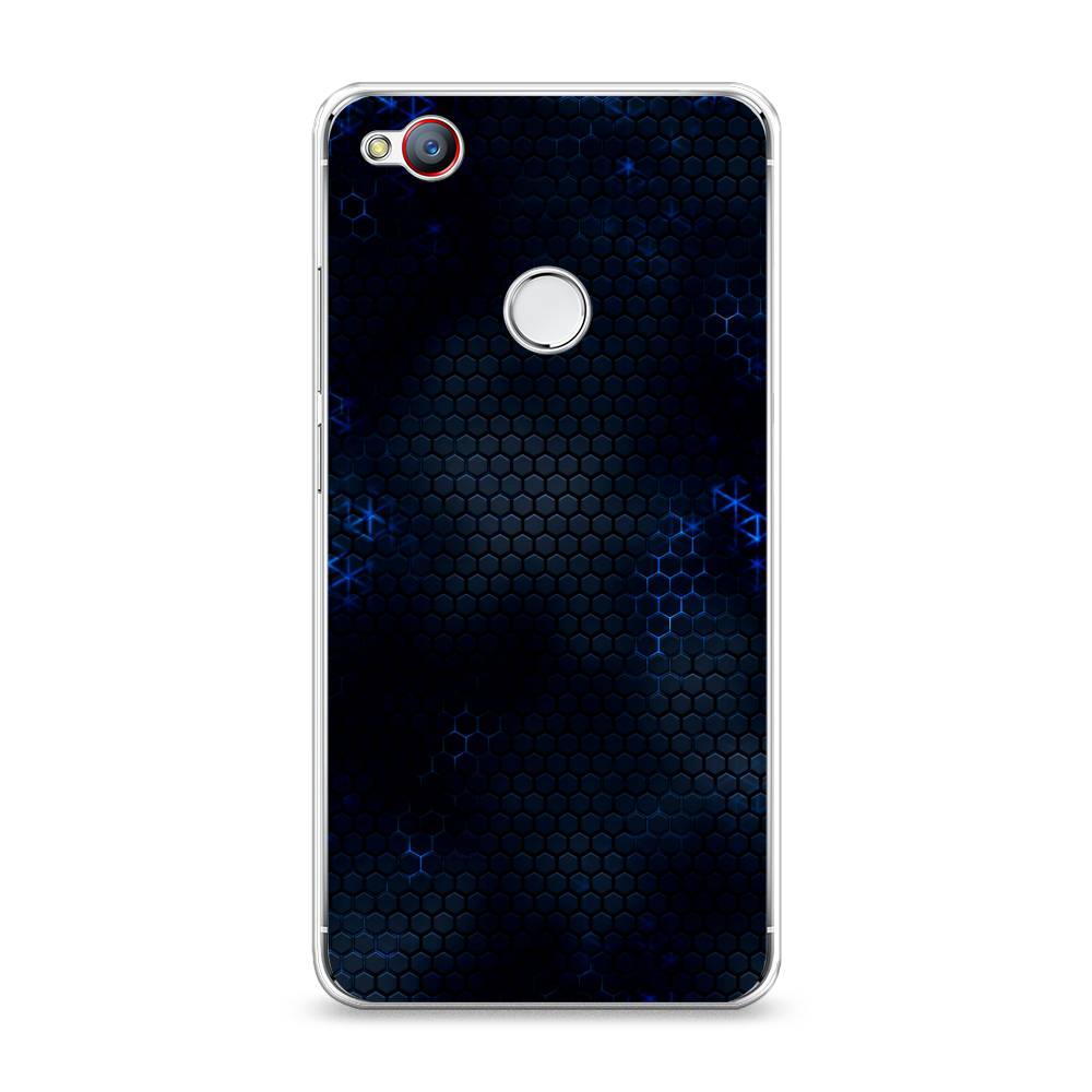 

Чехол Awog на ZTE Nubia Z11 Mini / ЗТЕ Нубиа Z11 Mini "Фон соты синие", 131550-3