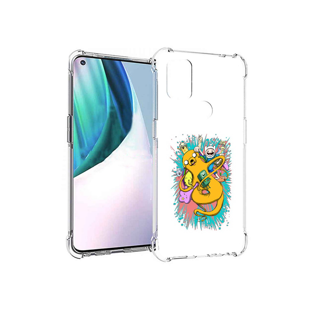 

Чехол MyPads Tocco для OnePlus Nord N10 5G время приключений рисунок (PT227047.129.276), Прозрачный, Tocco