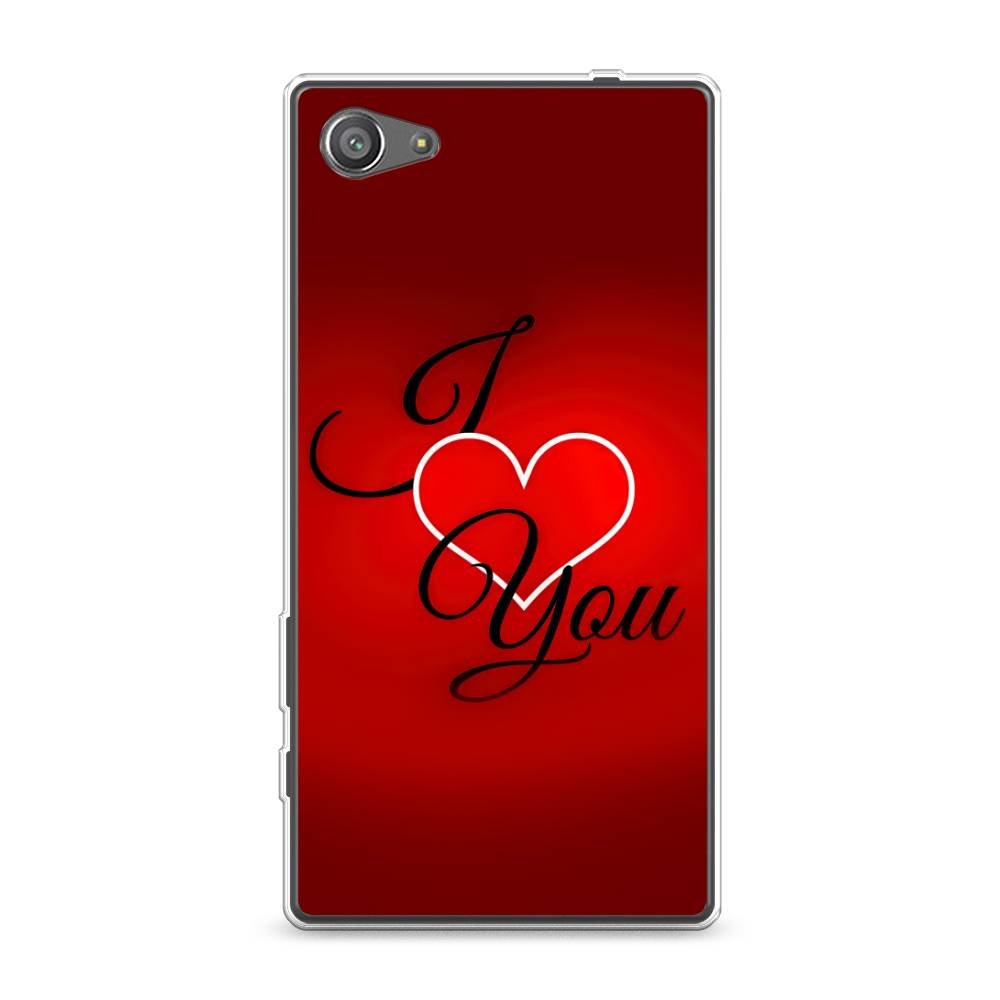 

Чехол Awog на Sony Xperia Z5 compact "I love you 3", Разноцветный, 52250-6