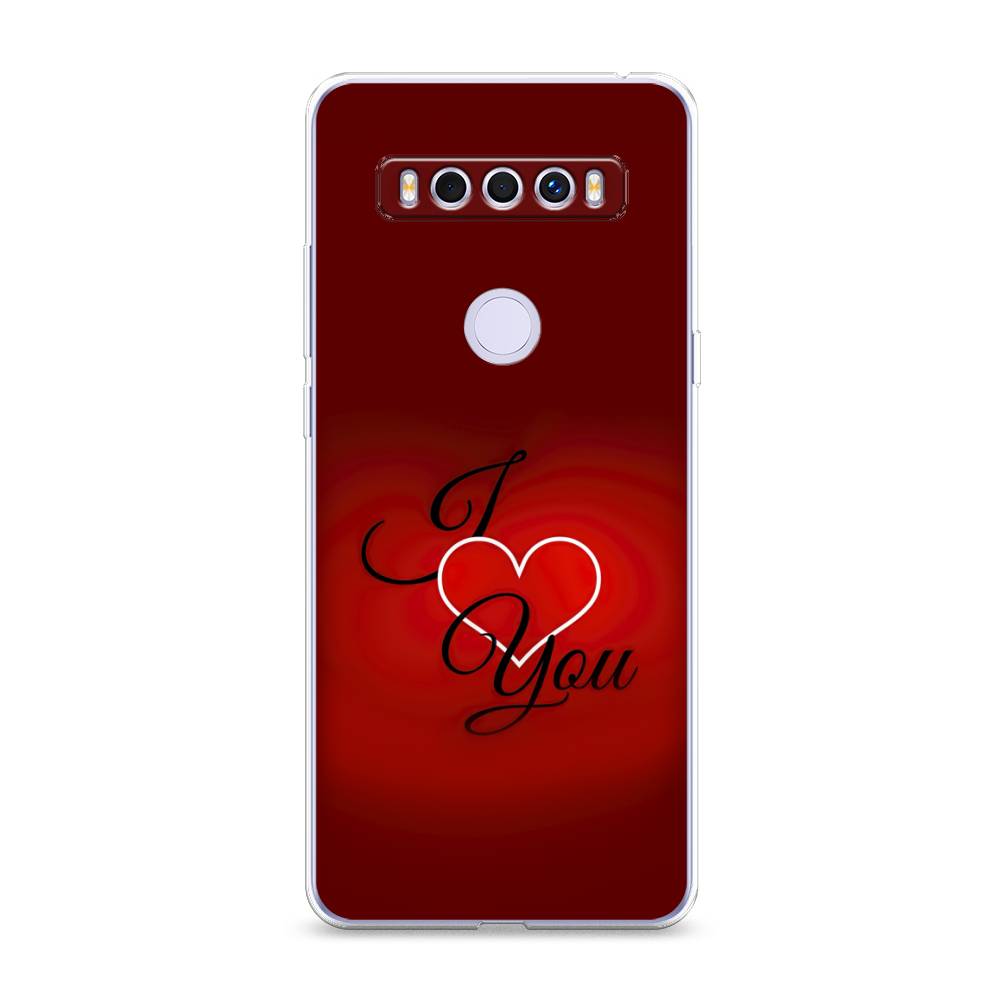 

Чехол Awog на TCL 10 SE "I love you 3", Разноцветный, 290150-6