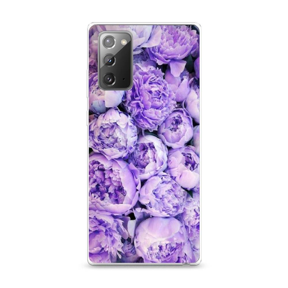 

Чехол Awog на Samsung Galaxy Note 20 / Самсунг Note 20 "Пионы сиреневые", Разноцветный, 2100950-8