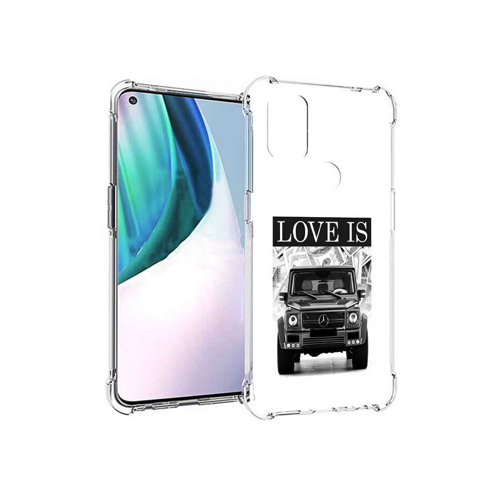 

Чехол MyPads Tocco для OnePlus Nord N10 5G гелик (PT227047.129.285), Прозрачный, Tocco