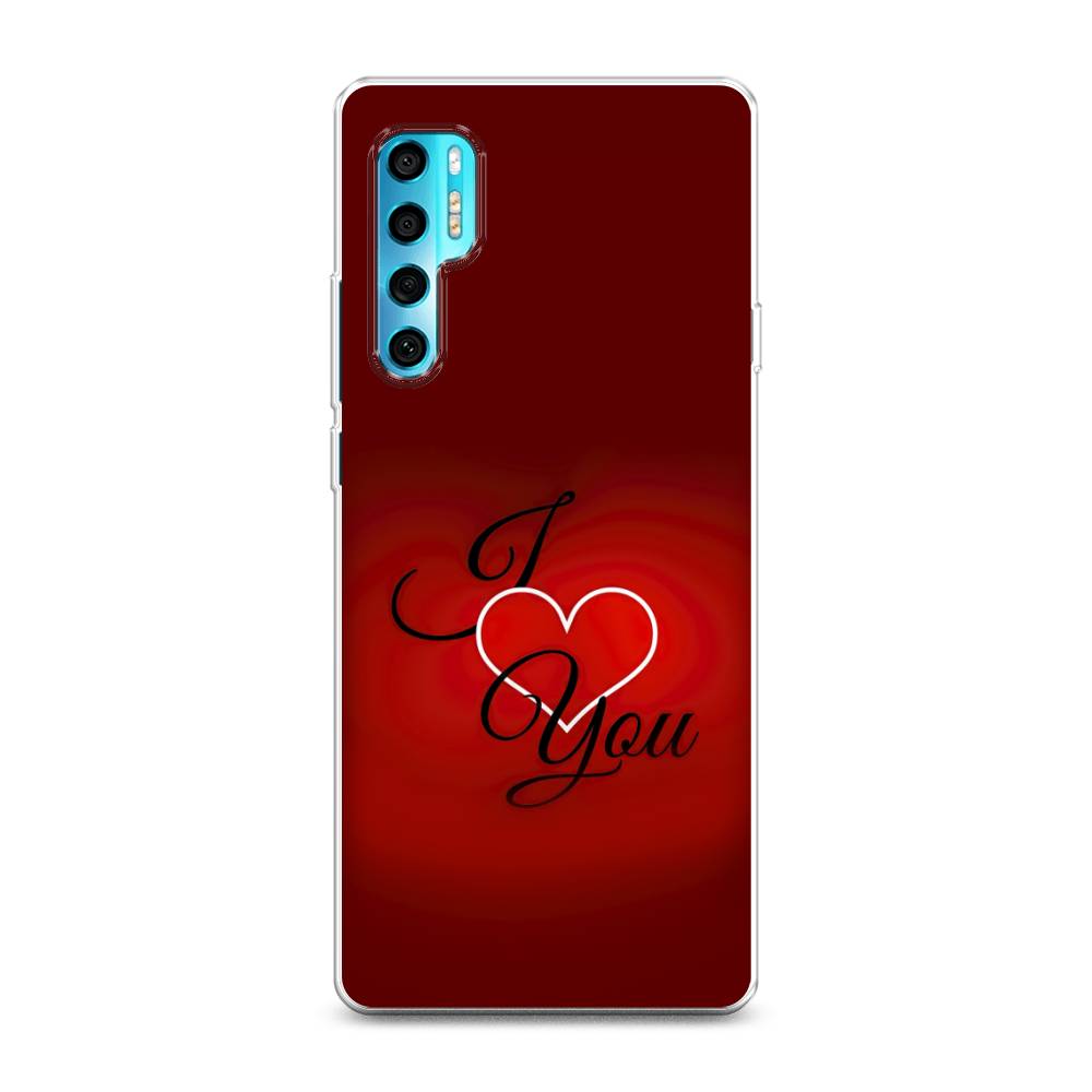 

Чехол Awog на TCL 20 Pro 5G "I love you 3", Разноцветный, 290850-6