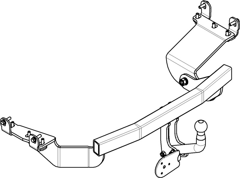 

Фаркоп Avtos ТСУ MITSUBISHI OUTLANDER (2007-2012) Кроссовер (без электрики), ТСУ MITSUBISHI OUTLANDER (2007-2012)