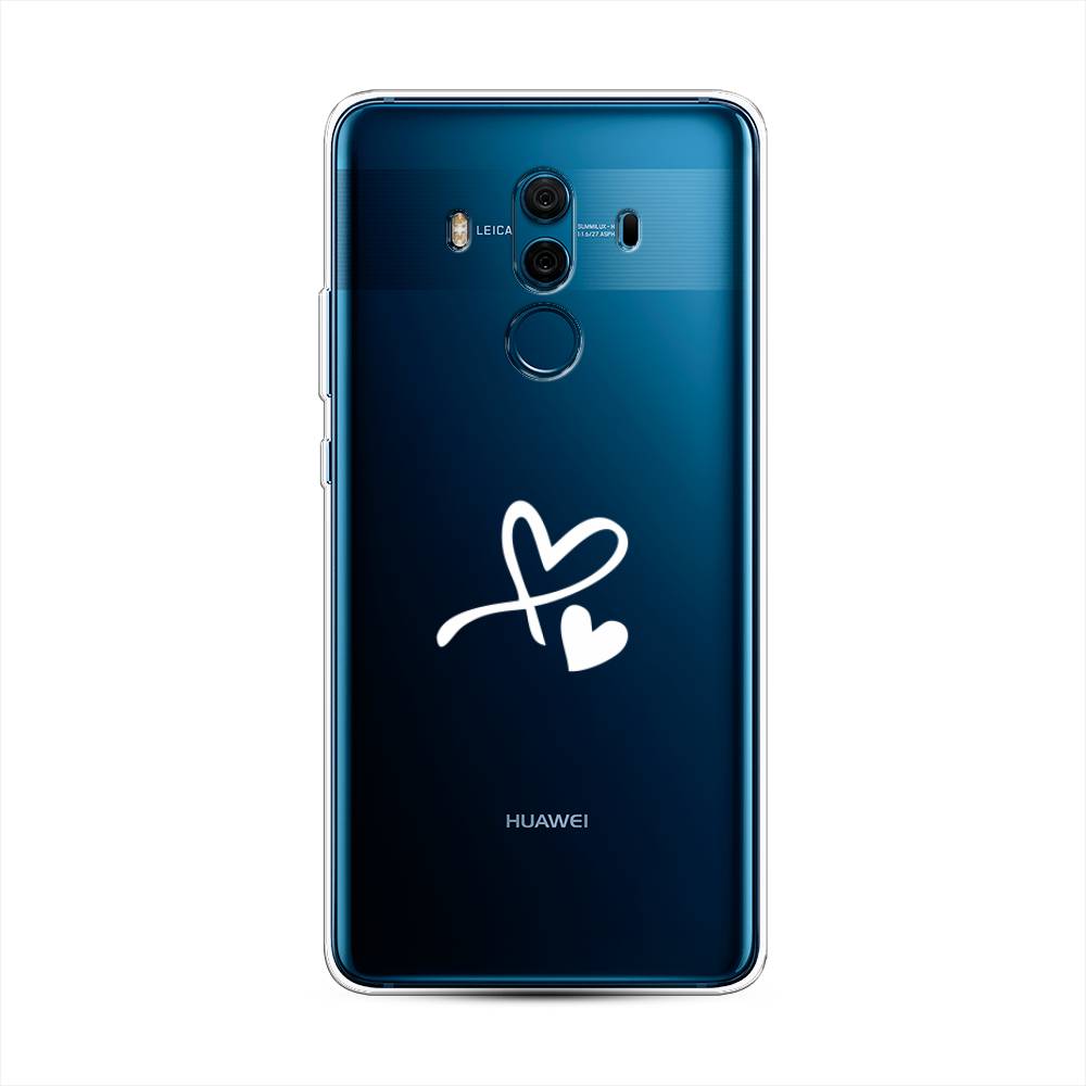 

Чехол Awog на Huawei Mate 10 Pro "Сердечко минимализм", Разноцветный, 63450-6