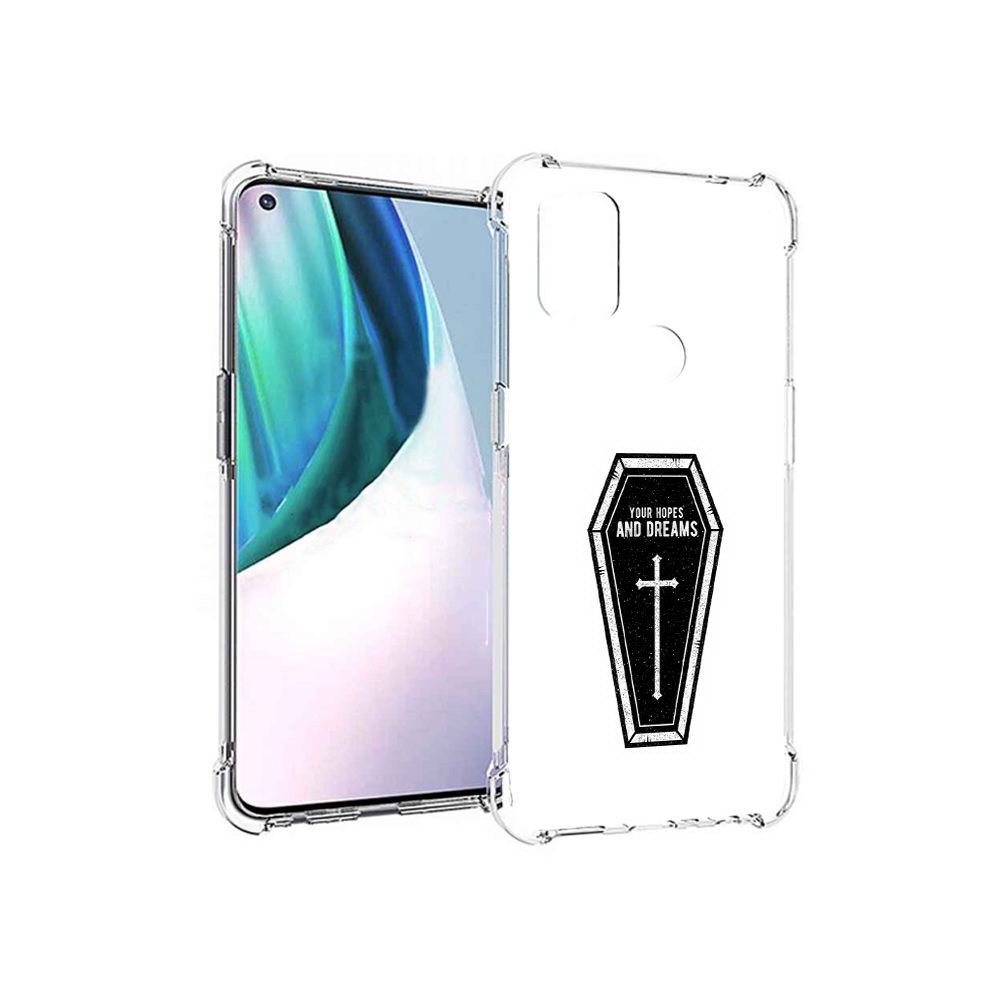 

Чехол MyPads Tocco для OnePlus Nord N10 5G гроб с мечтами (PT227047.129.299), Прозрачный, Tocco