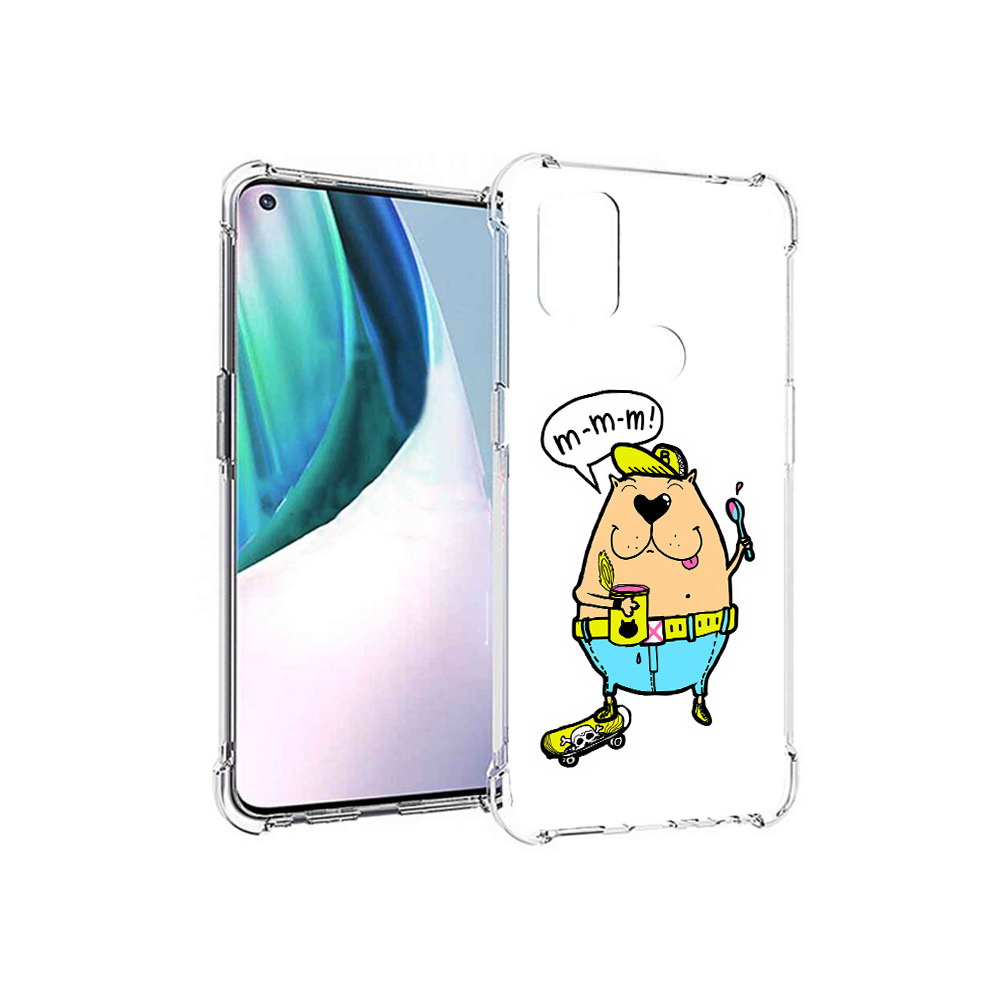 

Чехол MyPads Tocco для OnePlus Nord N10 5G Бобр (PT227047.129.30), Прозрачный, Tocco