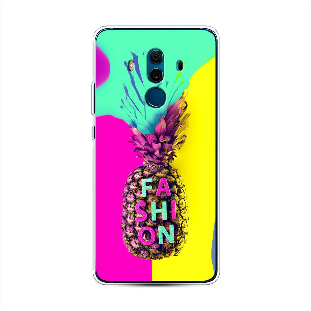 

Чехол Awog на Huawei Mate 10 Pro "Кислотный ананас", Разноцветный, 63450-10
