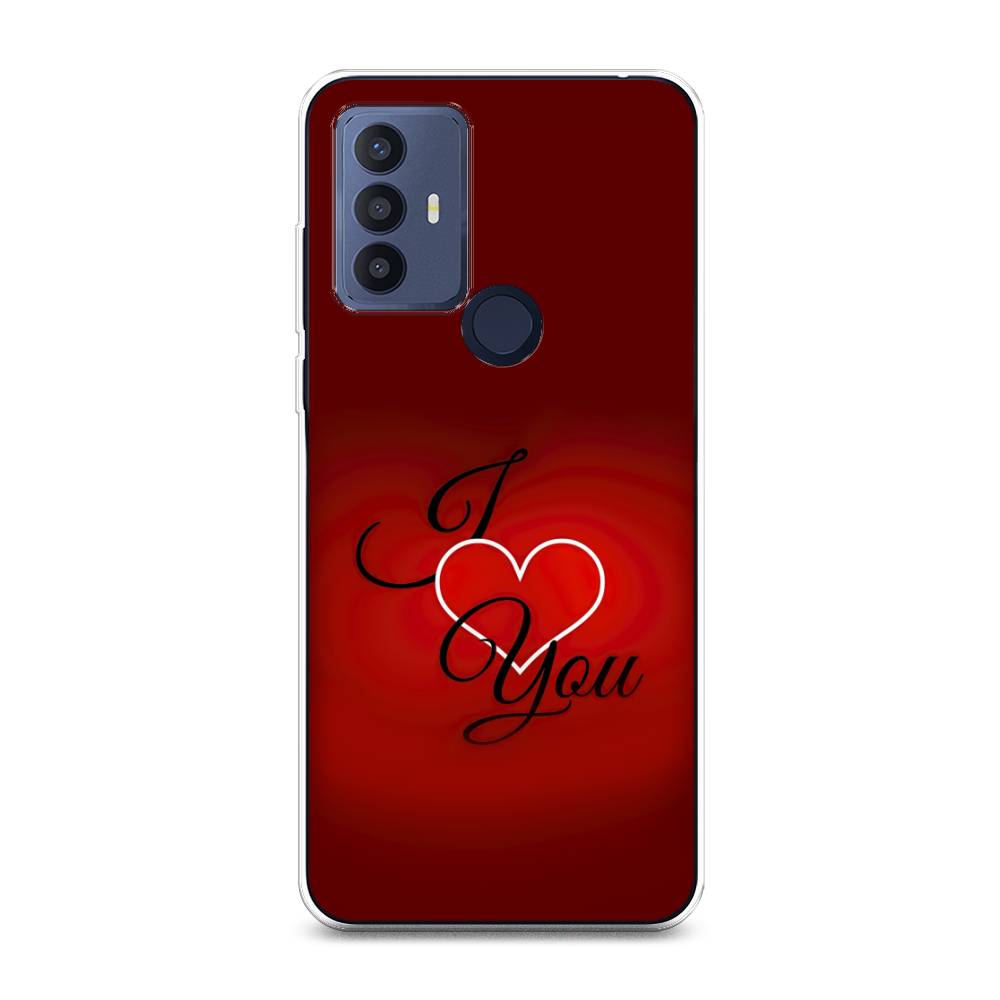 

Чехол Awog на TCL 30E/30 SE/305/306 "I love you 3", Разноцветный, 290550-6