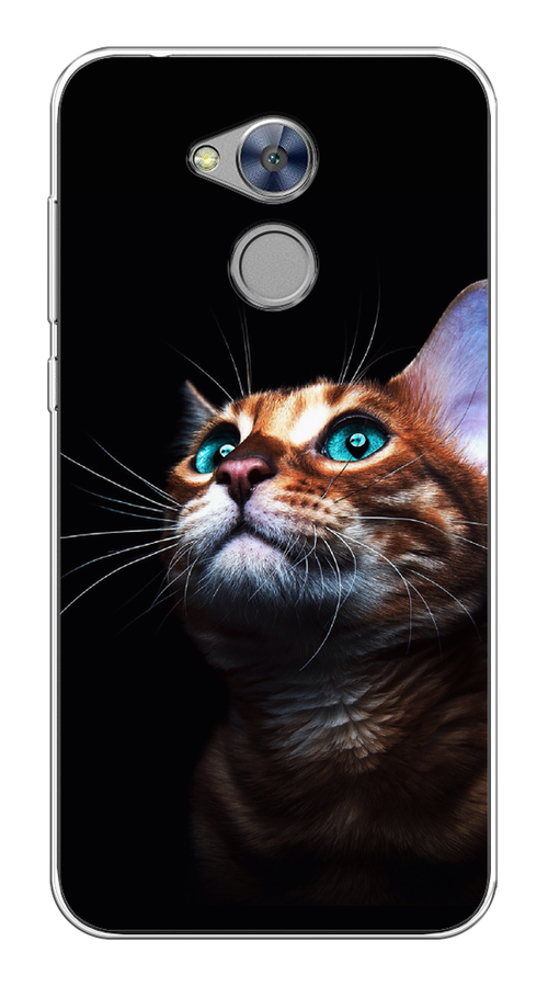 

Чехол Awog на Honor 6A "Мечтательный кот", Разноцветный, 63650-1