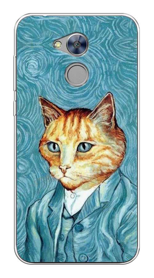 

Чехол Awog на Honor 6A "Кот Ван Гог", Разноцветный, 63650-2