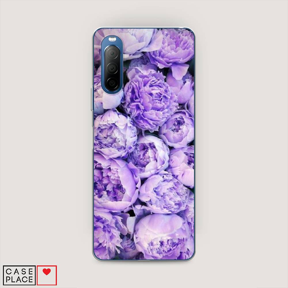 

Чехол Awog на Sony Xperia 10 II "Пионы сиреневые", Разноцветный, 54650-8
