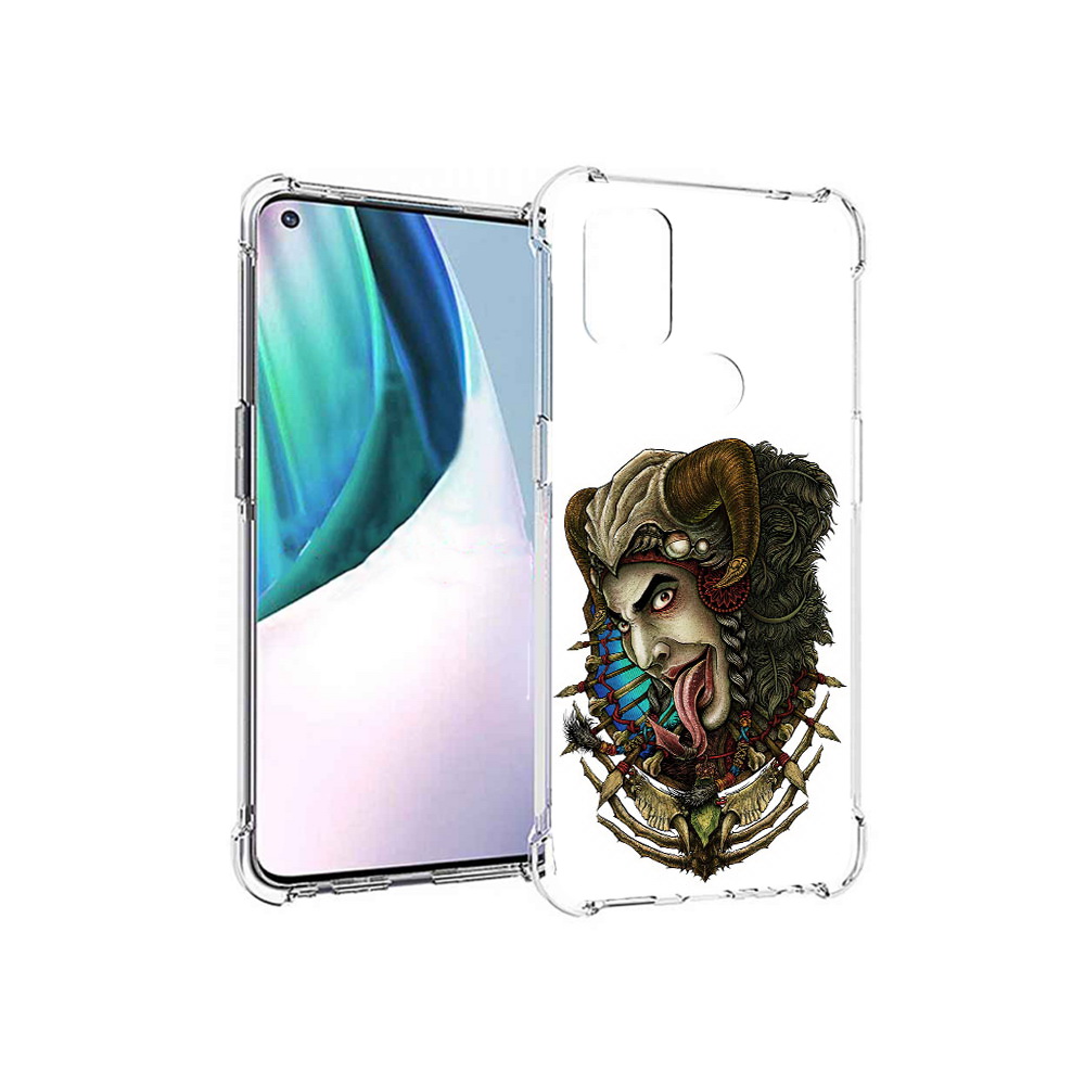 

Чехол MyPads Tocco для OnePlus Nord N10 5G длинный язык (PT227047.129.330), Прозрачный, Tocco