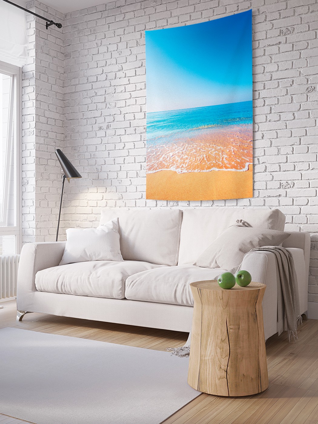 

Вертикальное фотопанно на стену JoyArty Волны ждут 150x200 см, Волны ждут