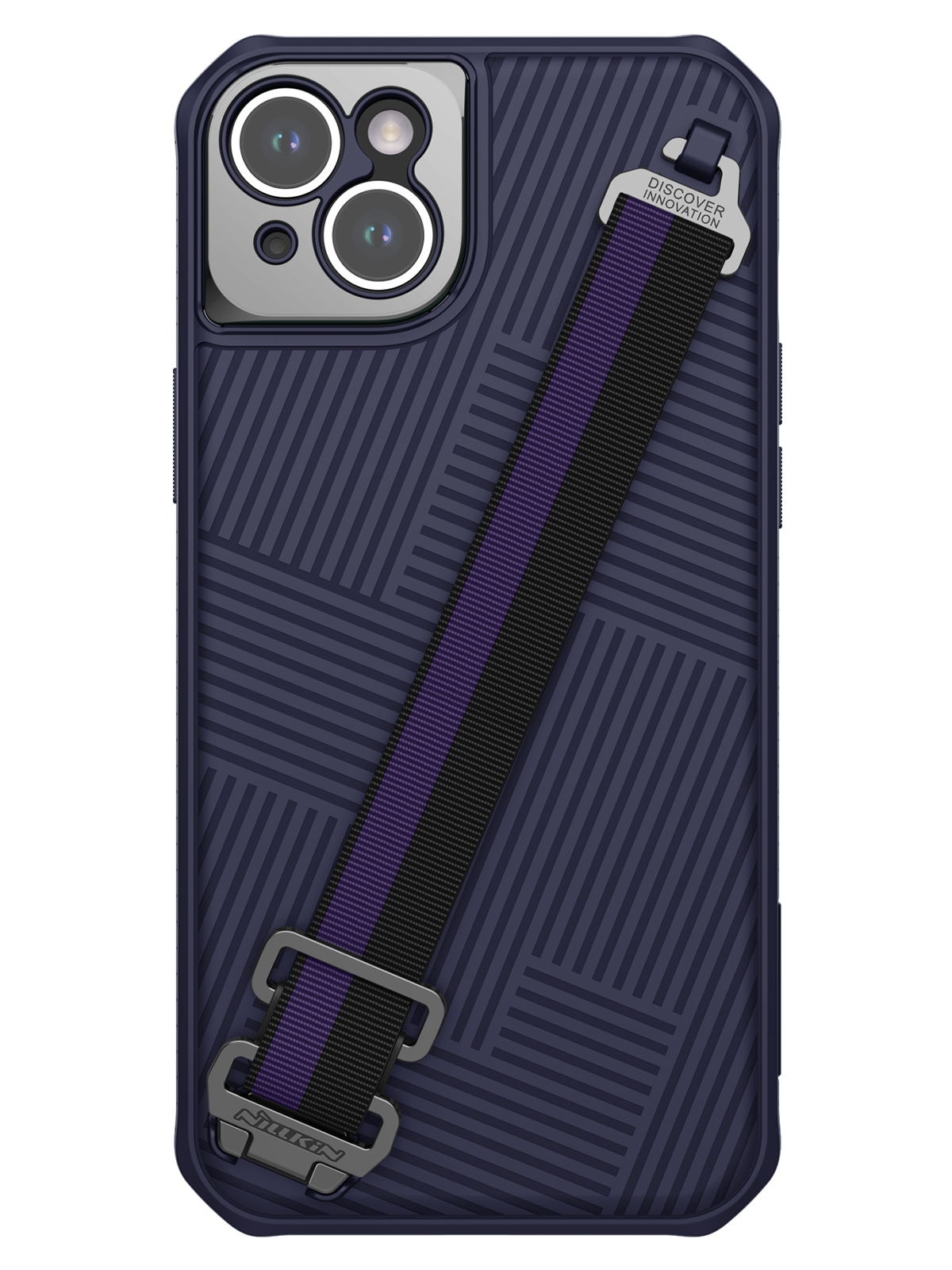 Чехол Nillkin для iPhone 14 Plus с ремешком Magnetic Purple Strap Magnetic фиолетовый