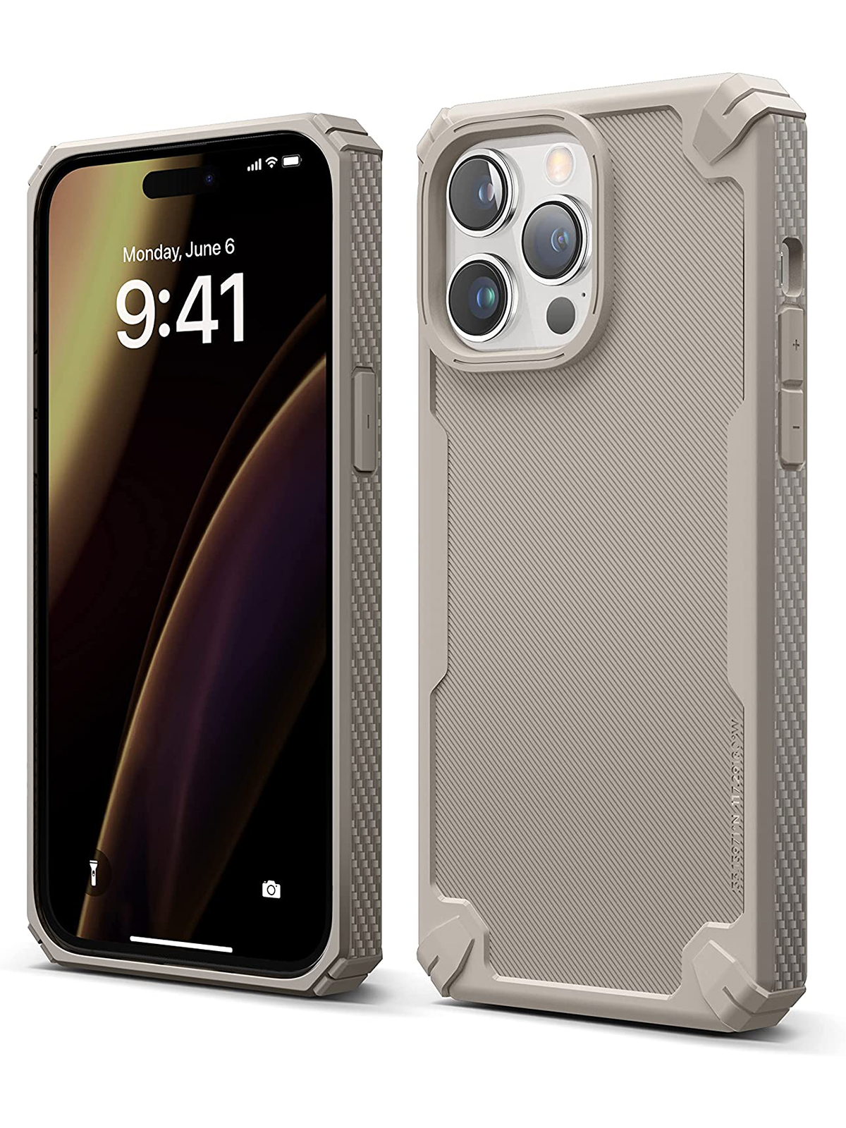 Чехол Elago для iPhone 14 Pro ARMOR silicone Sand