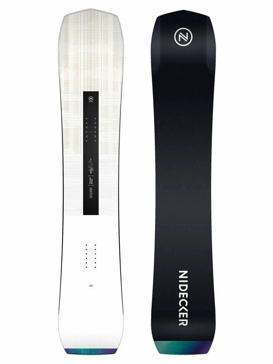 

Сноуборд NIDECKER Thruster 2024-25 159 см, Черный;белый, Thruster