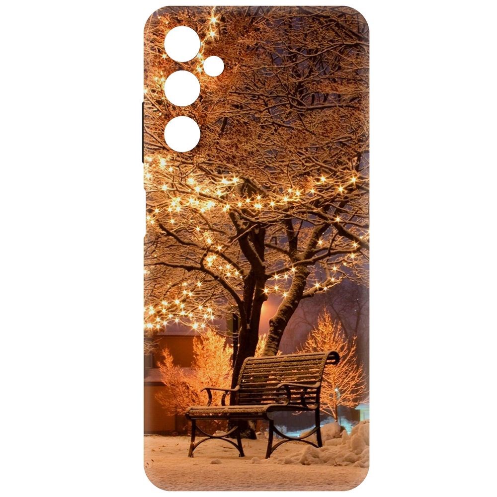 

Чехол-накладка Krutoff Soft Case Зимний парк для Samsung Galaxy A05s черный
