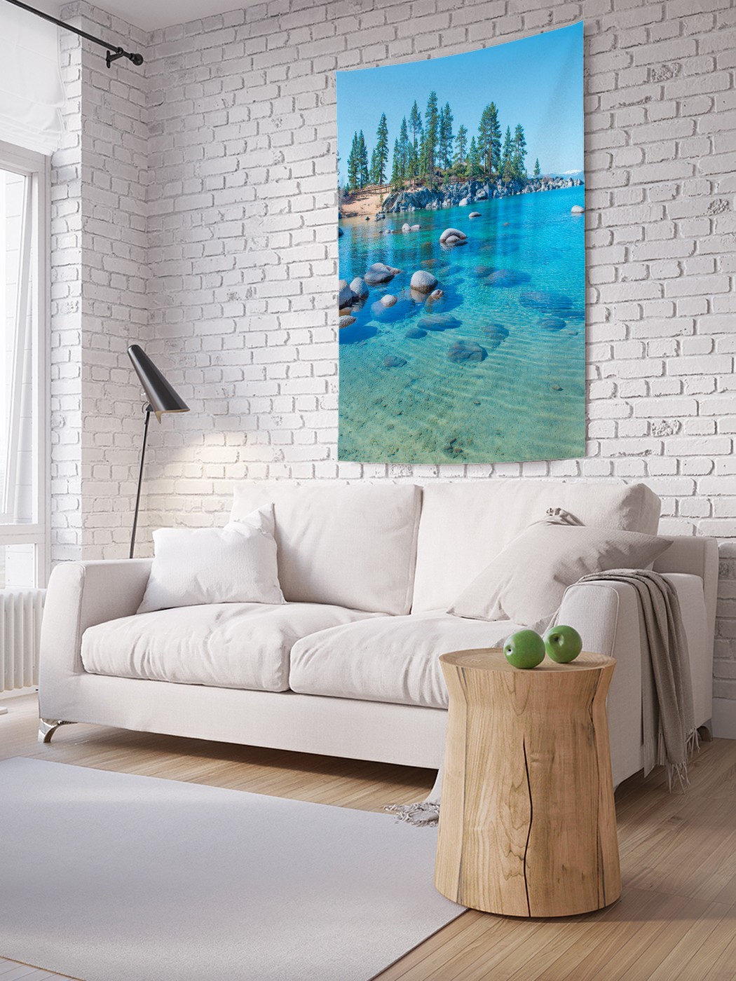 

Вертикальное фотопанно на стену JoyArty Морской лес 150x200 см, Морской лес