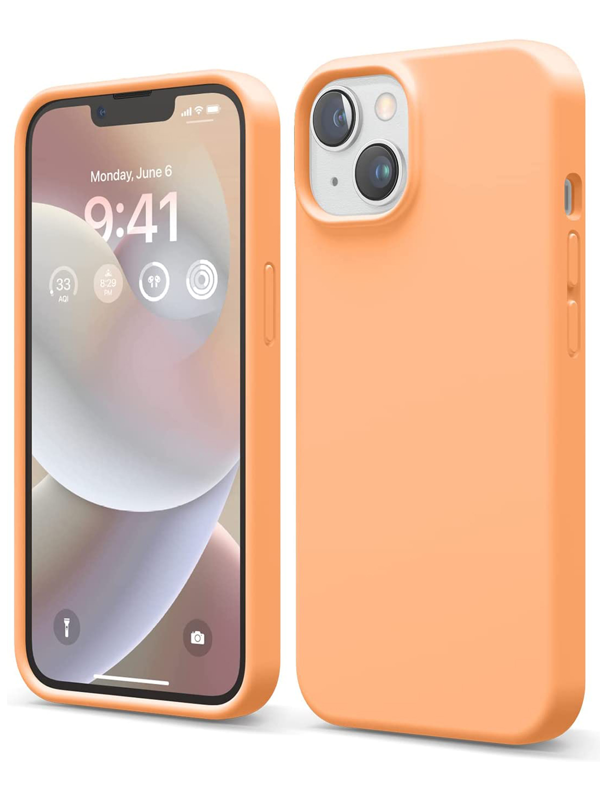 Чехол Elago для iPhone 14 Plus silicone Orange 1862₽