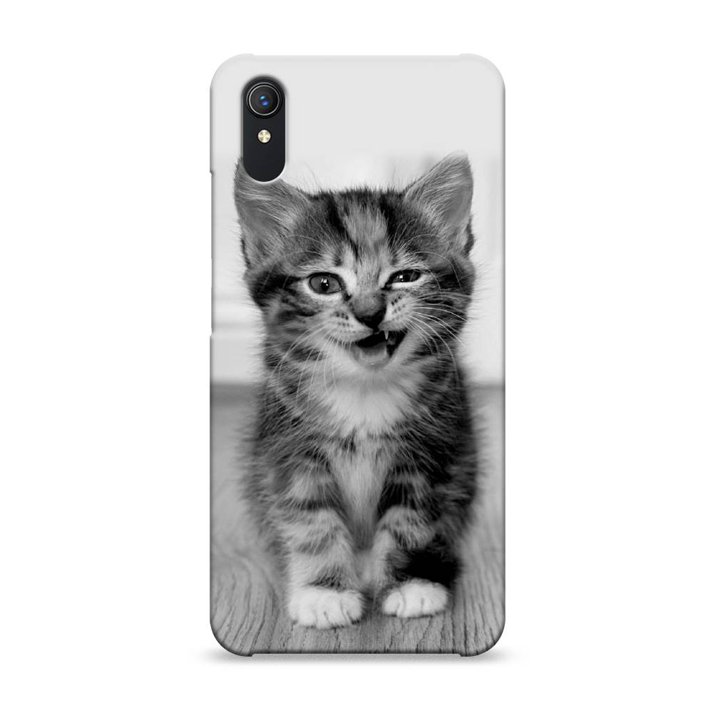 

Пластиковый чехол "Подмигивающий котенок" на Vivo Y1s, 263220-1