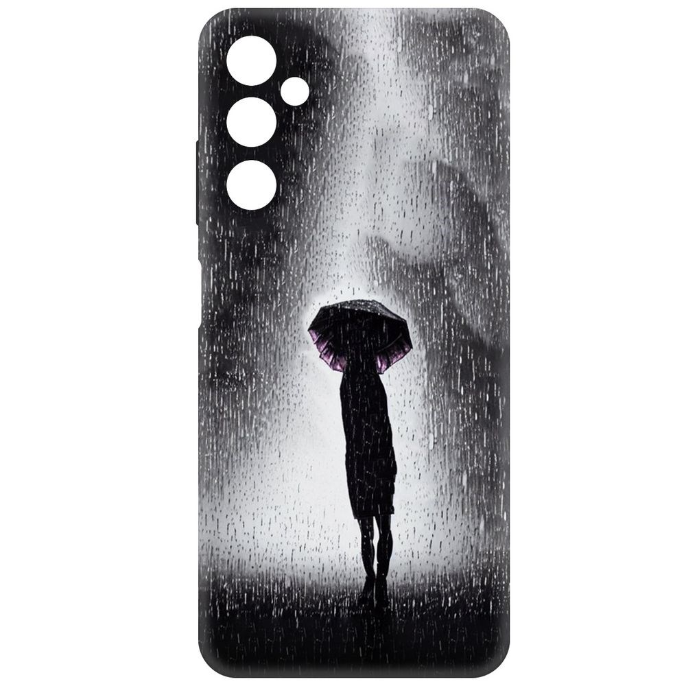 

Чехол-накладка Krutoff Soft Case Ночная крипота для Samsung Galaxy A05s черный