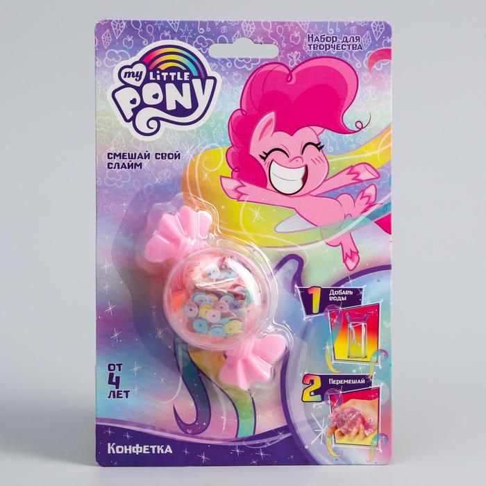 

Замешай свой слайм "Пинки пай" My Little Pony цвет МИКС, My Little Pony
