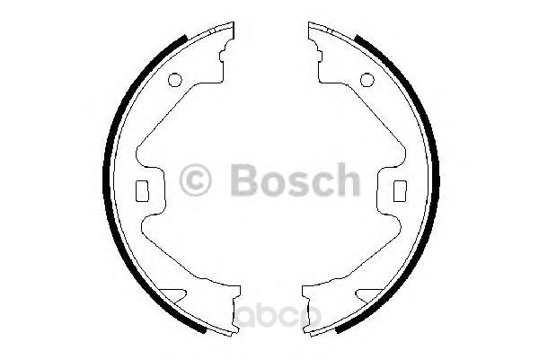 

Тормозные Колодки Барабанные Rover 75 All 99-05 Bosch 0986487650 Bosch 986487650