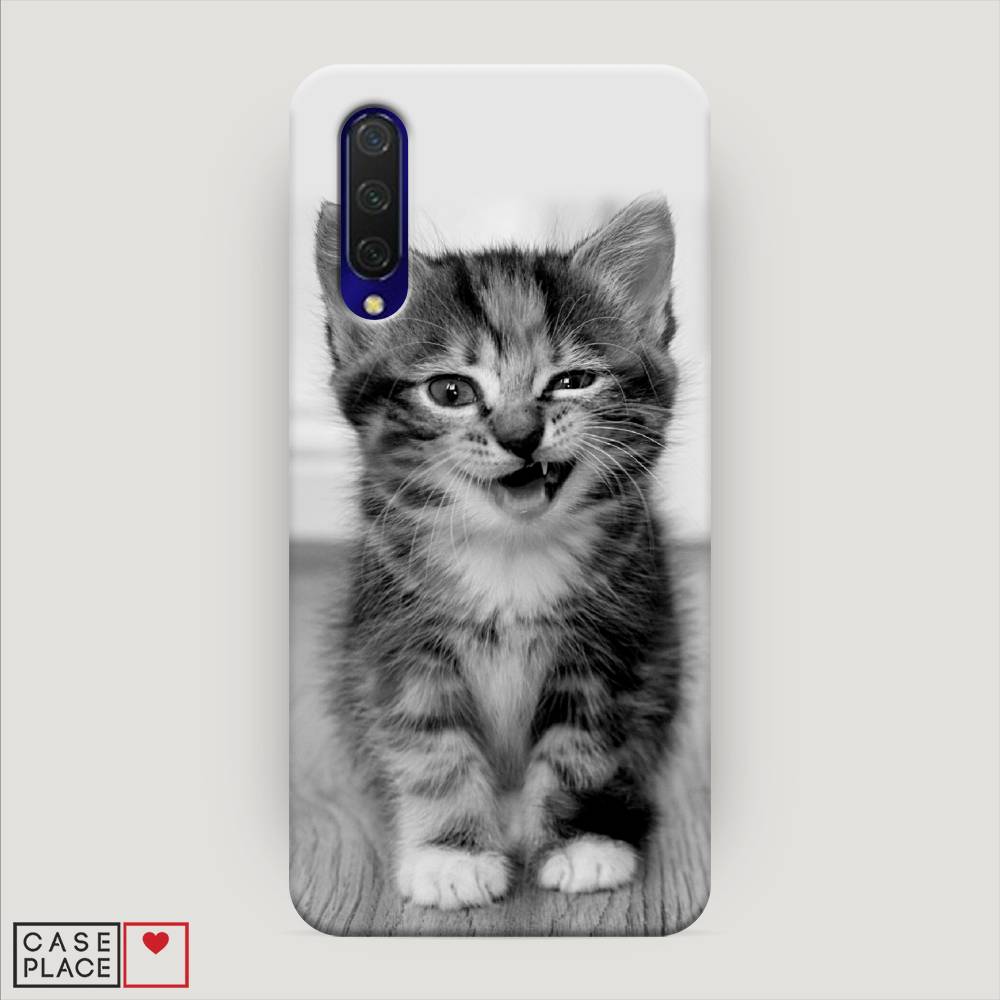 

Пластиковый чехол "Подмигивающий котенок" на Xiaomi Mi 9 Lite, 36720-1