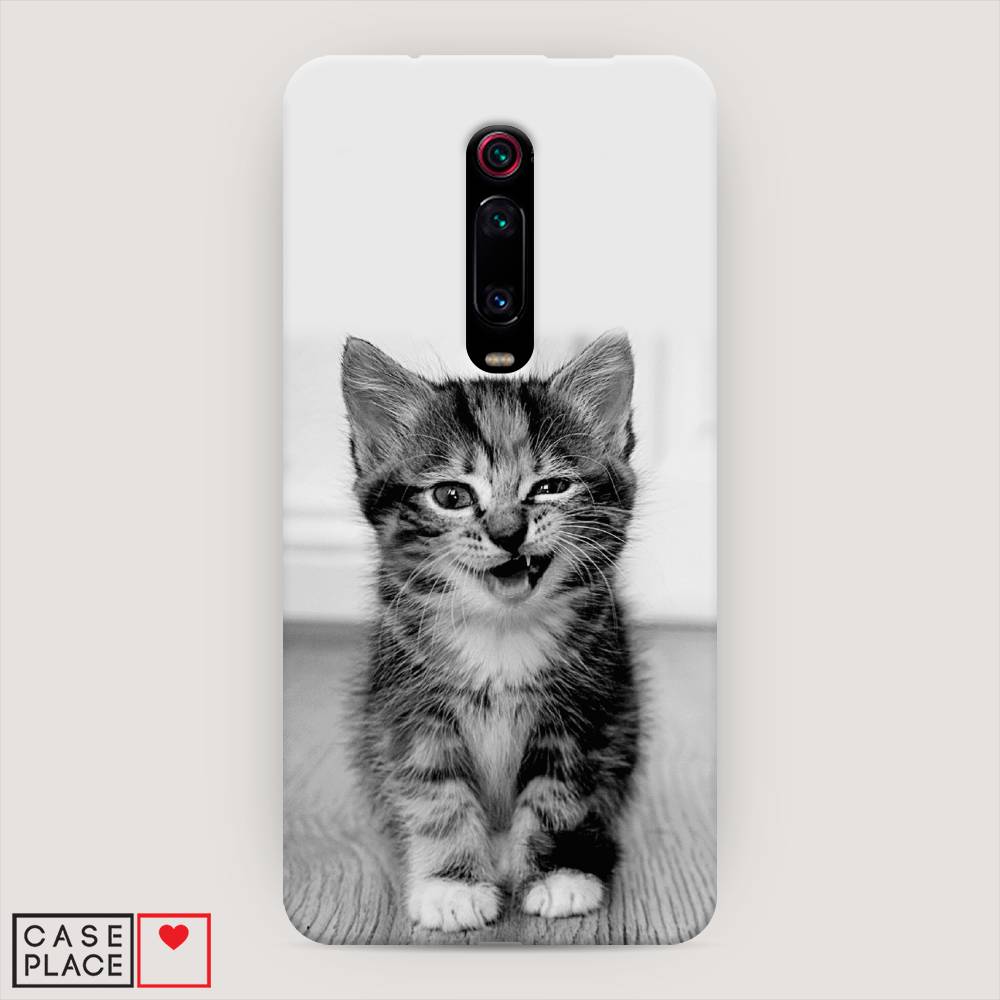 

Пластиковый чехол "Подмигивающий котенок" на Xiaomi Mi 9T Pro, 35820-1
