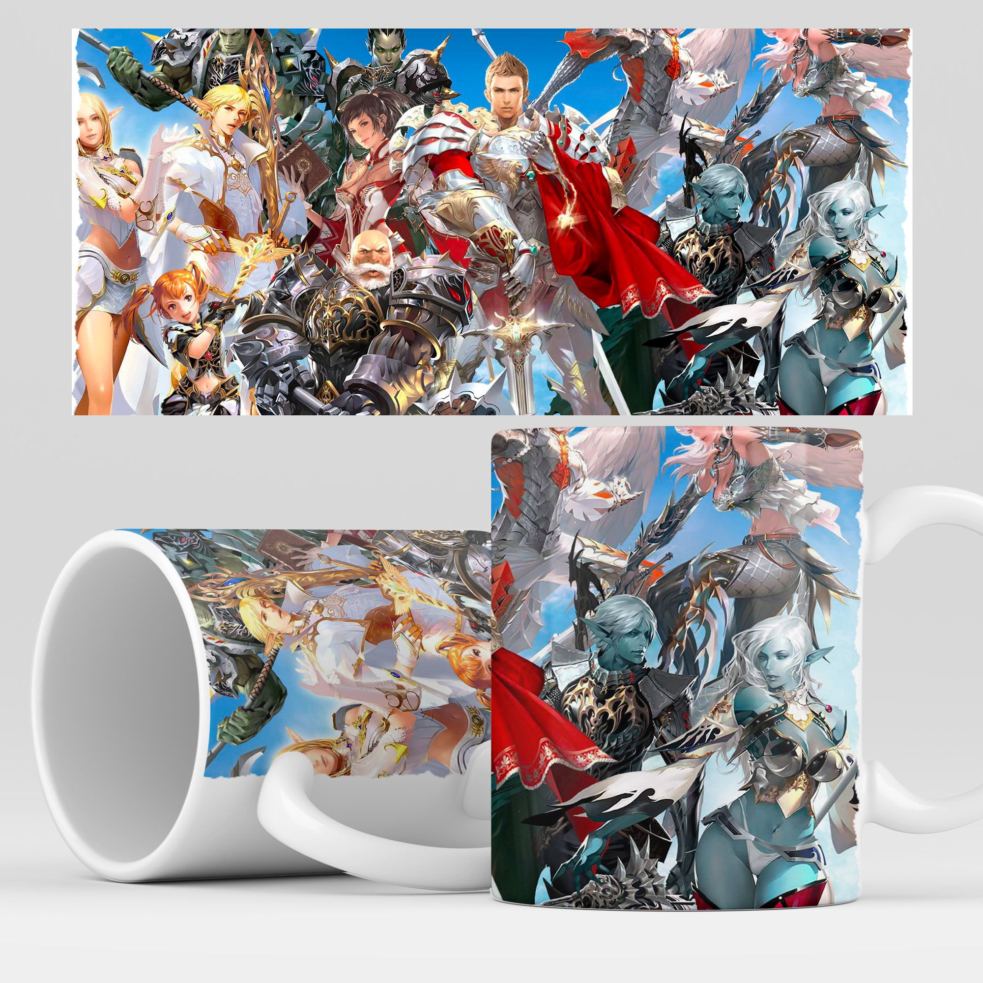 

Кружка RocketCup с принтом "Lineage 2", Lineage05