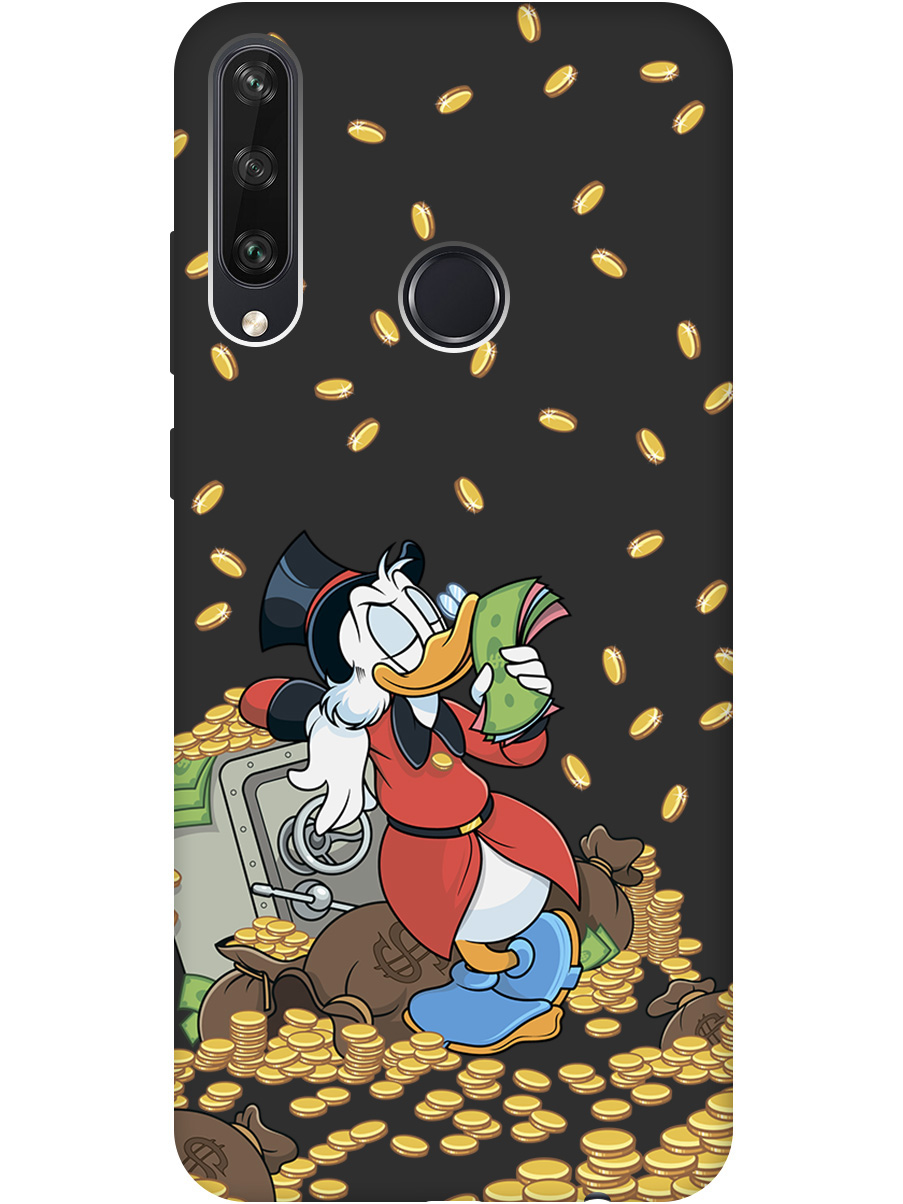 

Силиконовый чехол на Huawei Y6P с принтом "Скрудж и сейф" матовый черный, Черный;белый;красный, 723101071