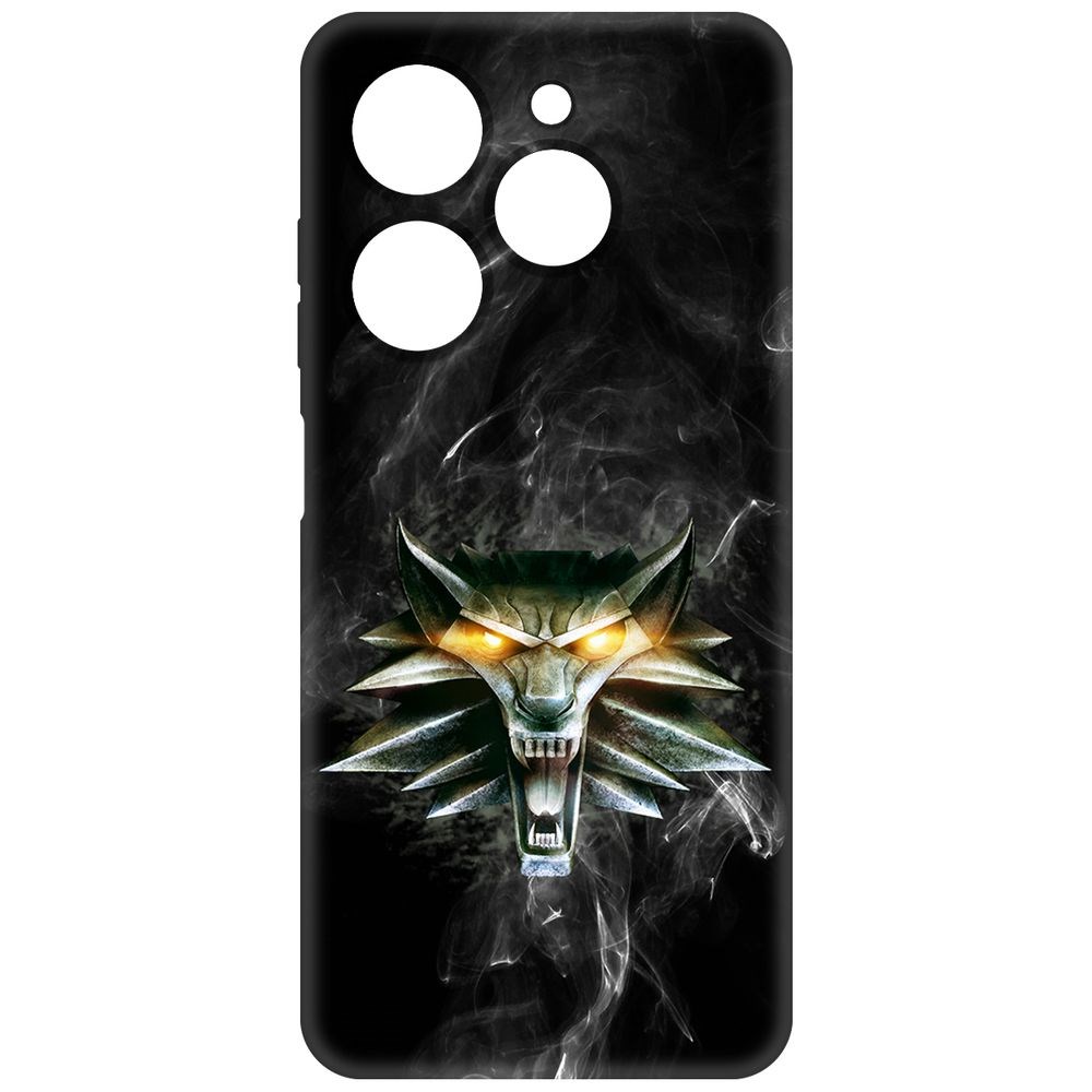

Чехол-накладка Krutoff Soft Case Ведьмак. Школа Волка для Tecno Spark Go 2024 черный