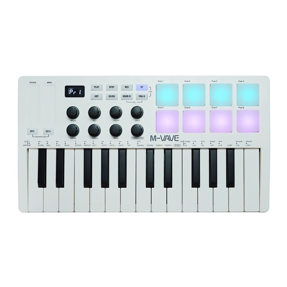 

MIDI-клавиатура M-VAVE SMK-25, SMK-25