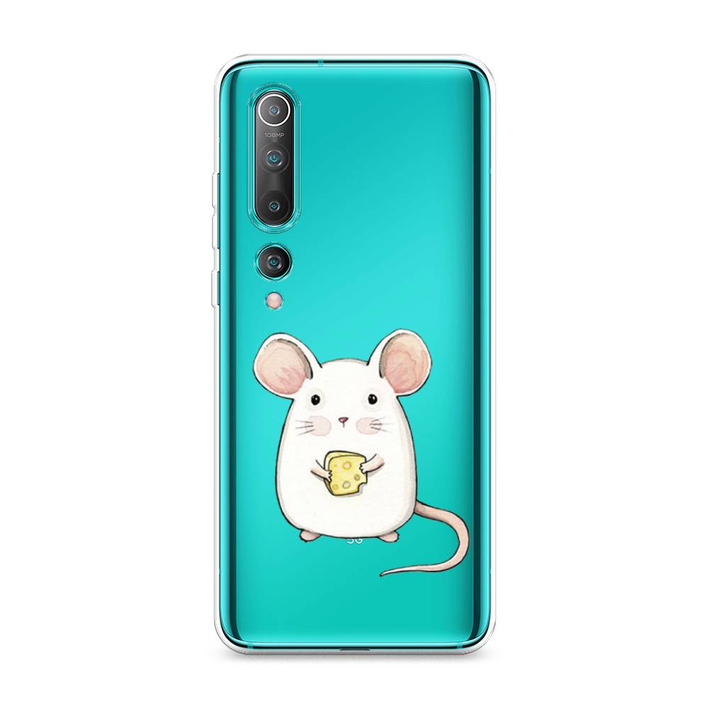 

Чехол Awog на Xiaomi Mi 10 "Мышка", Разноцветный, 37550-1