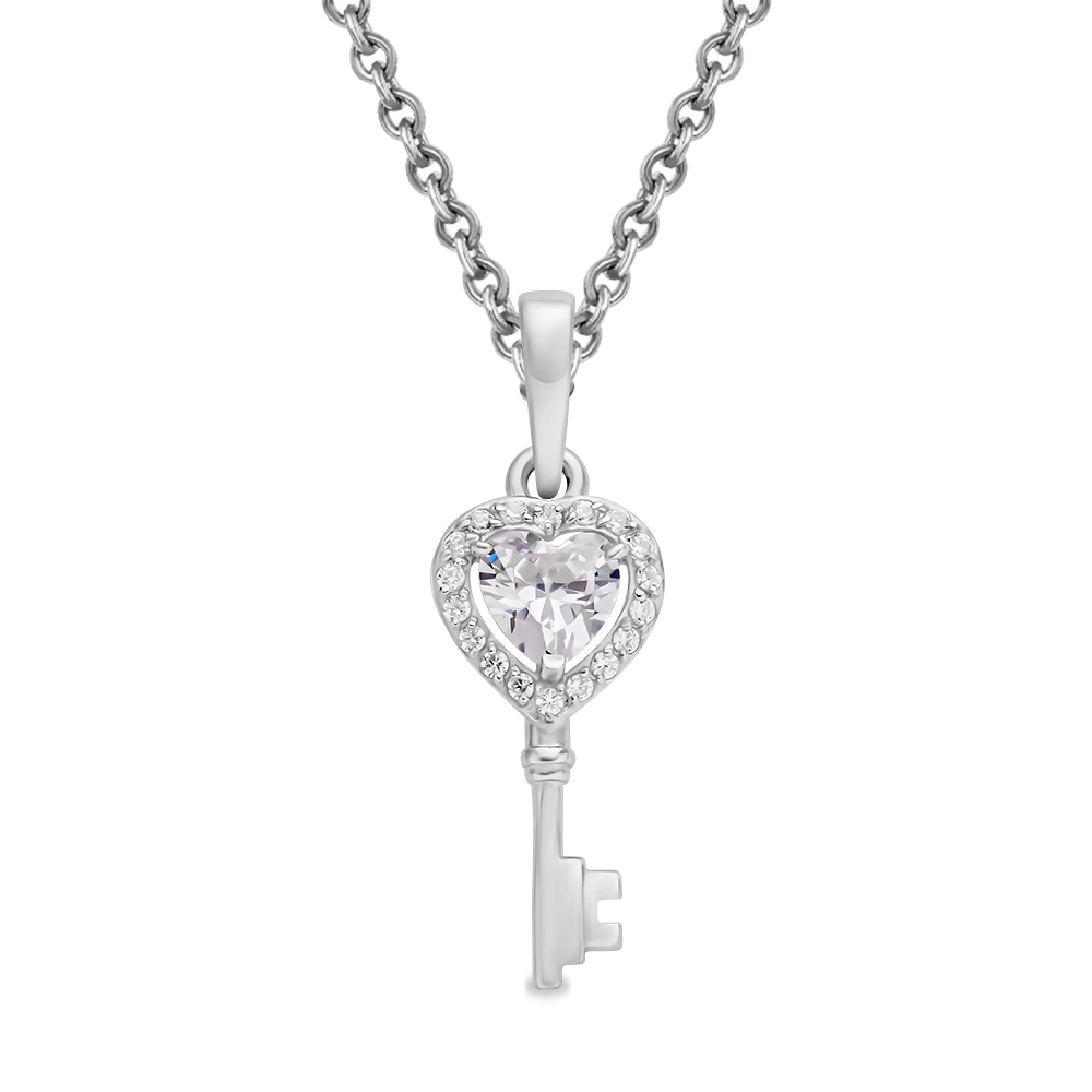 

Кулон из серебра с фианитом 585Gold 703006838, 703006838