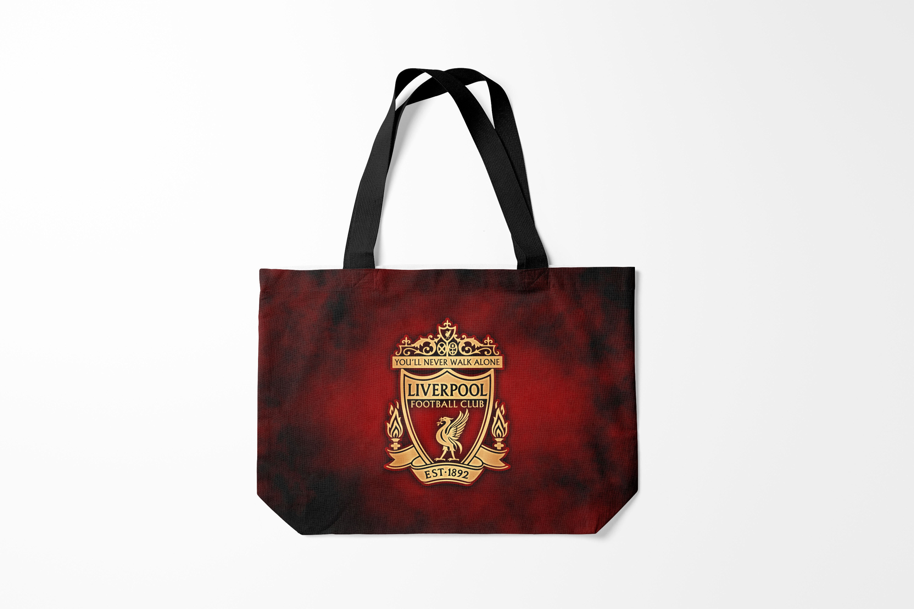 

Сумка шoппер унисекс Burnettie Liverpool Ливерпуль, бордовый, Liverpool Ливерпуль