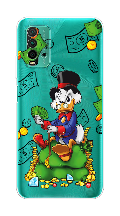 

Чехол на Xiaomi Redmi 9T "Scrooge Richness", Черный;синий;зеленый, 39850-1